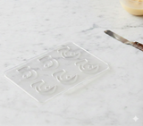 Arabic chocolate letters Mold and Chocolate